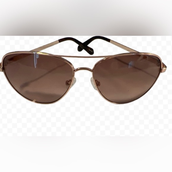 Kate Spade Gold Toned Aviator Sunglasses with Protective Pouch BNWT - Picture 4 of 8